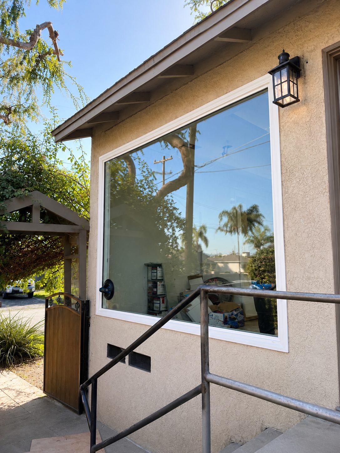 Large picture window